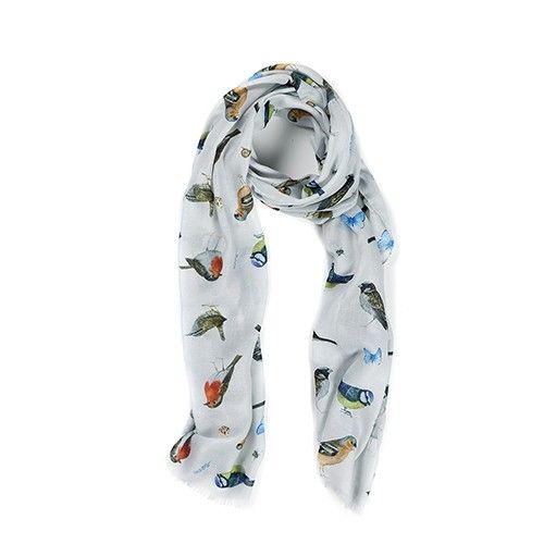 British Garden Birds Scarf