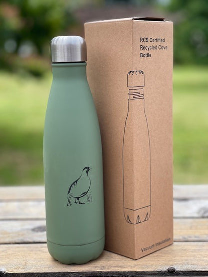 GWCT Cove Recycled Vacuum Insulated 500ml Bottle for Hot & Cold Drinks