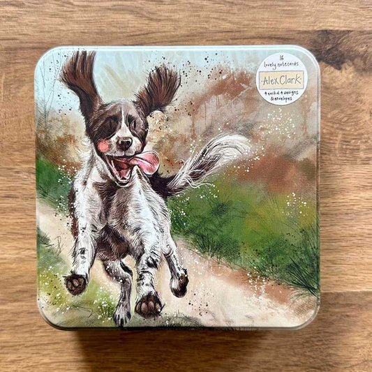 Dogs Notecard Tin