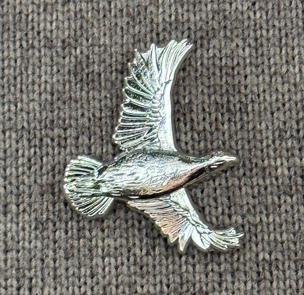 GWCT Grey Partridge Pewter Badge